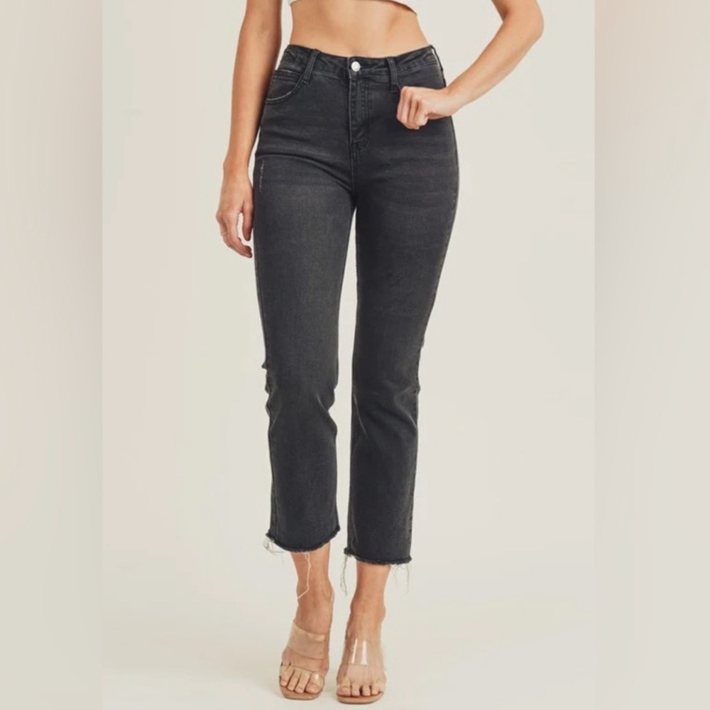 Black Vervet Jeans by Flying Monkey
